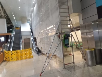 Andaime Handy Super 4, Aeroporto de Lisboa